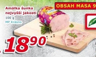 Šunka Amálka nejvyšší jakosti Krásno