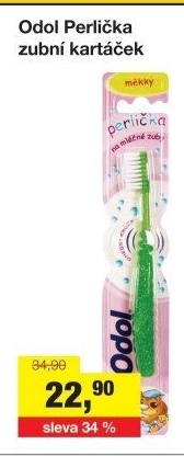 Kartáček na zuby dětský Perlička Odol