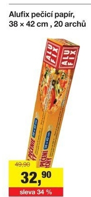 Papír na pečení Alufix
