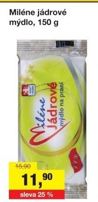 Mýdlo na praní jádrové Miléne