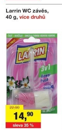 WC blok tuhý Larrin