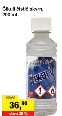 Čistič skvrn Čikulí AVA