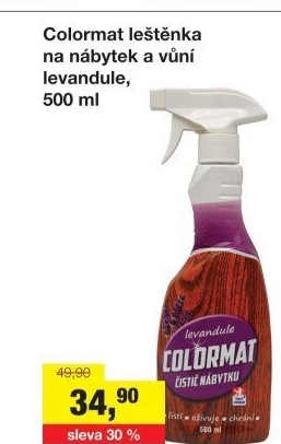 Leštěnka na nábytek Colormat