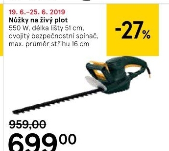 Elektrické nůžky na živý plot