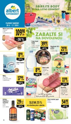 akční leták Albert 26.6.2019-2.7.2019