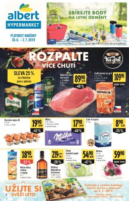akční leták Albert 26.6.2019-2.7.2019