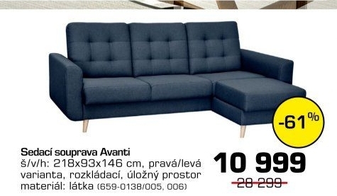 Sedací souprava Avanti