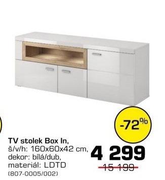 TV stolek Box In