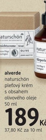 Krém pleťový Naturschön Alverde