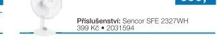 Stolní ventilátor Sencor SFE 2327WH