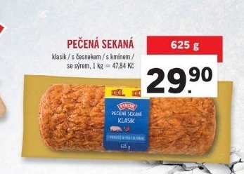 Sekaná pečená Pikok