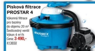 Písková filtrace ProStar 4 Marimex