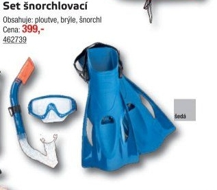 Sada na šnorchlování