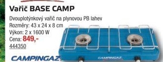 Vařič Base Camp Campingaz