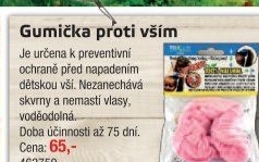 Gumička proti vším Trixline