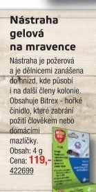 Nástraha tekutá na mravence Bayer Garden