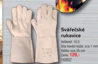 Svářečské rukavice
