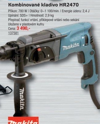 Vrtací a sekací kladivo Makita HR2470