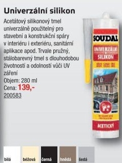 Univerzální silikon Soudal