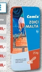 Zdící malta Cemix
