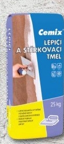 Lepící a štěrkovací tmel Cemix