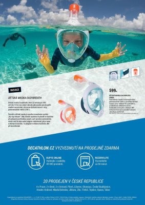 akční leták Decathlon 1.7.2019-5.7.2019