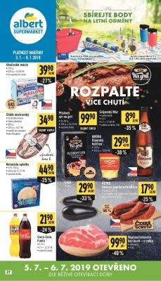 akční leták Albert 3.7.2019-9.7.2019