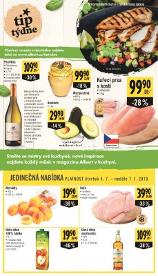 akční leták Albert 3.7.2019-9.7.2019