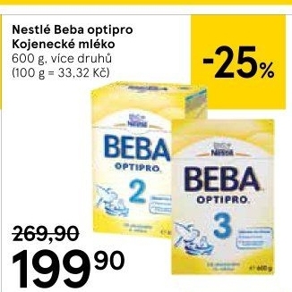 Mléčná výživa Beba Optipro Nestlé