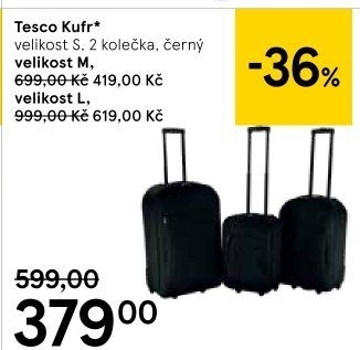 Cestovní kufr S Tesco