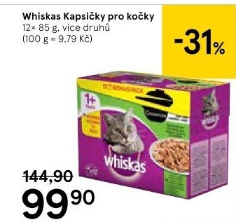 Kapsičky pro kočky Whiskas