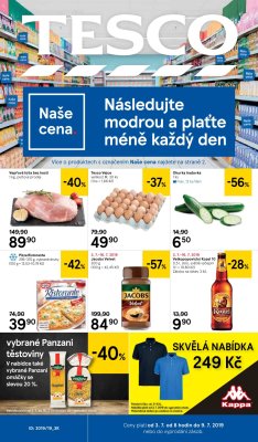 akční leták Tesco 3.7.2019-9.7.2019