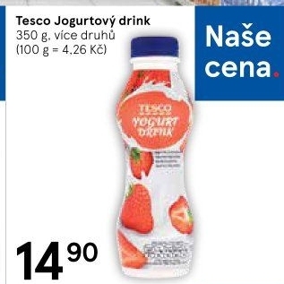 Jogurtový nápoj Tesco