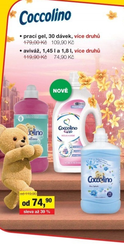 Prací gel Coccolino