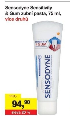 Pasta na zuby Sensitivity &amp