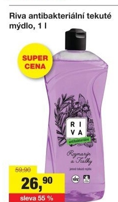 Tekuté mýdlo Riva - náplň