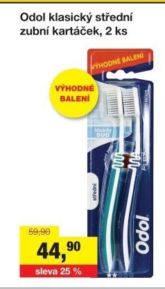 Kartáček na zuby Odol