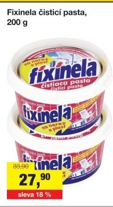 Pasta čistící Fixinela