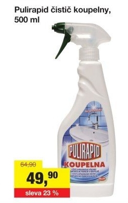 Čistič koupelen Pulirapid