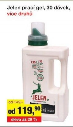 Prací gel Jelen