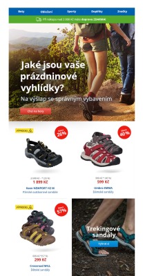 akční leták Sportisimo 9.7.2019-14.7.2019