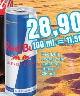 Energetický nápoj Red Bull