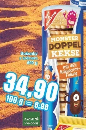 Sušenky Doppelkeks Gut&amp