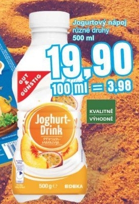 Jogurtový nápoj Gut&amp