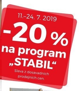 ´-20% na program STABIL