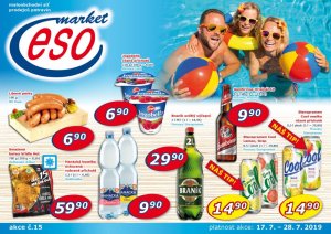 akční leták ESO MARKET 17.7.2019-28.7.2019