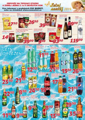 akční leták ESO MARKET 17.7.2019-28.7.2019