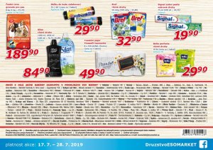 akční leták ESO MARKET 17.7.2019-28.7.2019