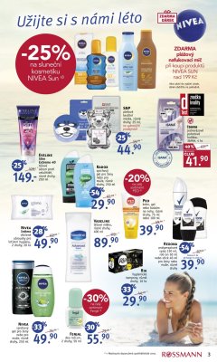 akční leták ROSSMANN drogerie 17.7.2019-30.7.2019