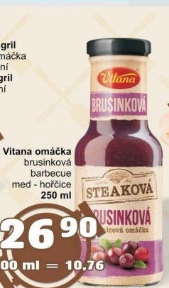 Omáčka steak Vitana